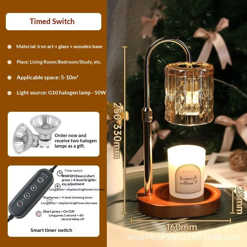 JONJOLI Wood Candle Warmer